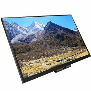 【中古】ポータブルスクリーン、オフィス用2560x1600 3.5mm 100?240Vポータブルモニター144HZ 18インチIPSスクリーン (