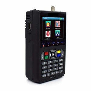 【中古】衛星信号検出器 V9 ファインダー H.265 サテライト ファインダー付き LCD デジタル シグナル メーター 3.5 インチ 高精度、