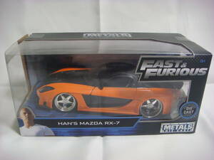 jada 1/24 * The Fast and The Furious HAN*S Mazda RX-7