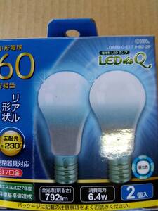 送料無料！オーム電機LED電球 LDA6D-G-E17 IH92　１５個入り