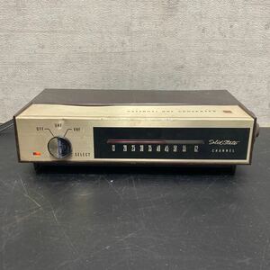  National UHF converter TY-525 Matsushita electric tuner audio equipment that time thing Showa Retro retro miscellaneous goods Vintage miscellaneous goods electrification has confirmed 