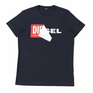 DIESEL Tシャツ T DIEGO QA T-SHIRT ネイビー　L