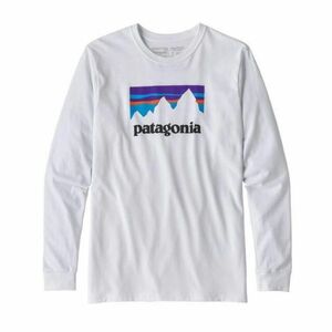 patagonia ロンT Long Sleeve Shop ホワイト M