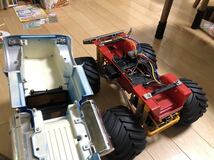 タミヤ　ブルヘッド　中古　サーボ　アンプ付き　モンスタートラック　ビッグタイヤ　4WD クラッドバスター_画像8