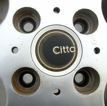 ☆Citta シッタ 13インチホイル【4.5J 4H 100+45】夏タイヤ 165/65R13 USED品☆_画像3