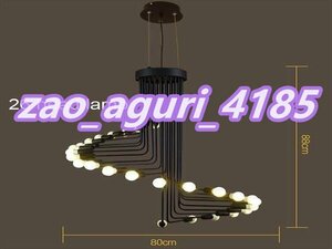 豪華ー 華麗 インテリア 装飾 螺旋26灯 ペンダントライト LED シャンデリア 天井 照明器具 ランプ シーリングライト