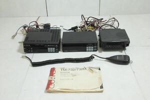 ケンウッド KENWOOD TM-732 トランシーバー ALPINE アルパイン 3347 イコライザー ALPINE 7294J カセットテープヘッドユニット 3点セット