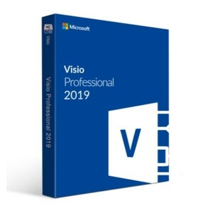マイクロソフト Microsoft Visio Professional 2019 日本語版 1PC プロダクトキー ダウンロード版 永続版 [代引き不可]※