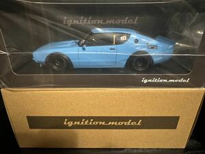 [新品] 1/18 IG3219 LB-WORKS Kenmeri 2Dr Light Blue イグニッションモデル ignition model KPGC110 NISSAN SKYLINE ケンメリ LBWK 