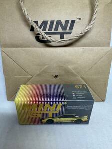 [限定品] 東京オートサロン2024 1/64 MINI GT Nissan Skyline GT-R TOP SECRET VR32 Gold Chrome R32 日産 スカイライン MINIGT ミニGT TAS