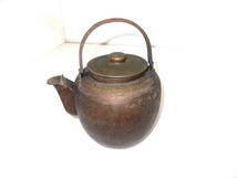 ◆古い茶道具◆銅器のやかん・水差し◆お茶席◆アンティーク_画像1
