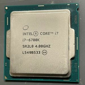 Intel Core-i7 6700K4.00GHz SR2L0 CPU 中古品