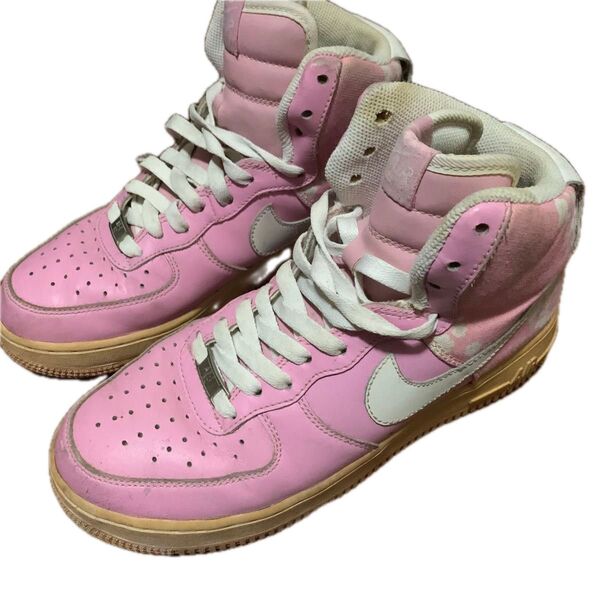 NIKE ナイキ ハイカット スニーカー レディース 春 限定 レア スクール