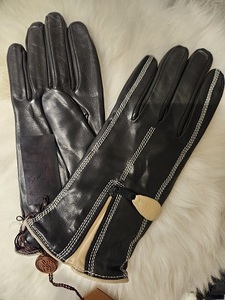 GLOVES FRATELLI FORINO gloves Italy made new goods size 7 [8841-6-4]