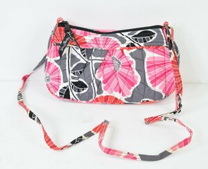 5000-XX00289★Vera Bradley ヴェラブラッドリー★旅行やお出かけに◎ 花柄キルティングショルダーバッグ ピンク ポシェット