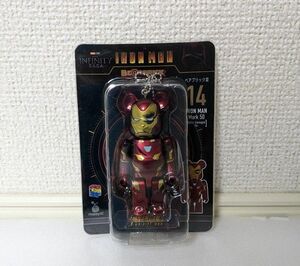 アイアンマン ハッピーくじ ベアブリック賞 14. IRON MAN Mark 50［Battle Damaged Ver.］