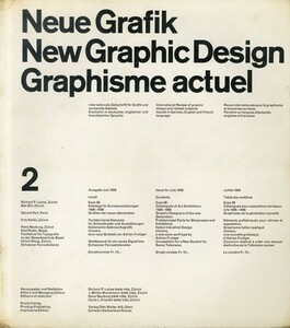 Neue Grafik/New Graphic Design/Graphisme Actuel 2 Verlag Otto Britain/France/German Version 1959