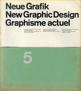 Neue Grafik/New Graphic Design/Graphisme Фактический 5 Verlag Otto British/France/German Version 1960