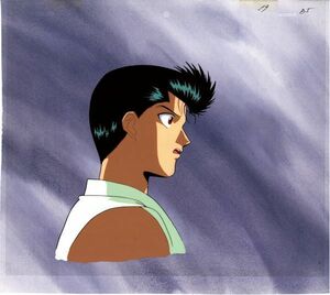 [ Yu Yu Hakusho ....1] cell picture background animation attaching S:24.5×28 Yu Yu Hakusho