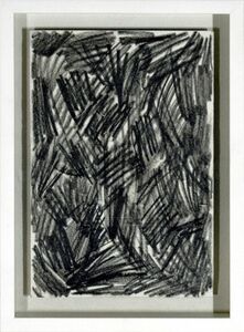 Art hand Auction لوحة كريستيان بوشيرانك منظر طبيعي بقلم رصاص على ورق موقعة من الخلف 25×17.5 F:31.2×23 2017, عمل فني, تلوين, الرسم بقلم الرصاص, الفحم الرسم