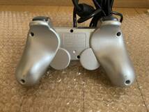 即決! PS2 DUALSHOCK2 コントローラー 純正 シルバー_画像3