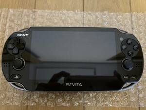 即決! Playstation PS Vita 本体 PCH-1000 有機EL Wi‐Fiモデル ブラック 検 PCH-1100