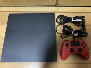 即決! PlayStation4 PS4 本体 CUH-1200A 500GB ブラック FW9.00