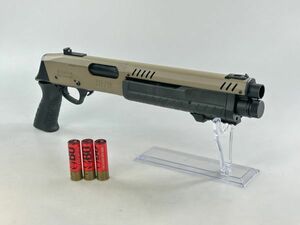 【新商品】BO Manufacture Fabarm STF 12 Short ガスショットガン 新ロット FDE 3発 6発切替 検)M4 A1 M16 M4A1 M870 M500 SPAS M3 STF12