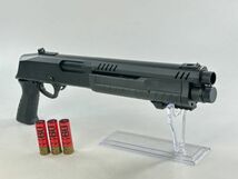 【新商品】BO Manufacture Fabarm STF 12 Short ガスショットガン 新ロット BK 3発 6発切替 検)M4 A1 M16 M4A1 M870 M500 SPAS M3 STF12_画像1