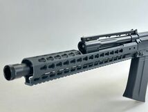 【冬SALE】FCW 東京マルイ サイガ12K 用 / CNC KEYMOD 14インチ ハンドガード 検) AK 47 74 AKM PKM RPKトカレフ マカロフ SAIGA 12 K_画像1