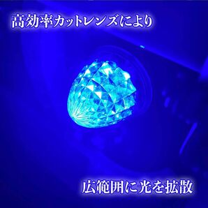 10個セット 24Vマーカーランプ ブルー 青 高輝度16LED サイドマーカー 選べる6色 高機能防水 強弱発光 メッキリフレクター 省エネ