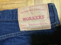 WORKERS ワーカーズ Lot.802 スリムテーパードジーンズ w34 赤耳 セルビッジ 児島_画像1