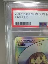 ★PSA9★ポケモンカード リーリエ 帽子 147/149 SR Lille サン＆ムーン 英語 海外 ポケカ トレカ 鑑定 グレーディング カード_画像2