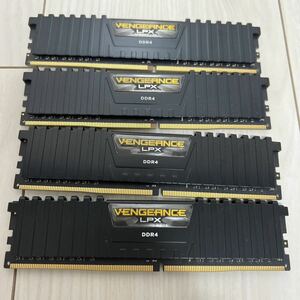 CORSAIR VENGEANCE DDR4-3000MHz デスクトップPC用 メモリモジュール 32GB (8GB×4枚)