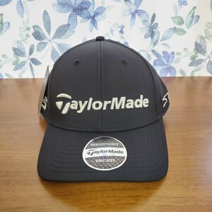 テーラーメイド ゴルフ キャップ ブラック TaylorMade GOLF キャップ【未使用品】カラーBK サイズフリー(57～59cm) 帽子