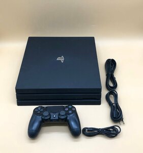 1円～ PS4pro 1TB CUH-7200B ジェットブラック + DUALSHOCK4 ソニー SONY PlayStation4 プレステ4 ☆良品☆[298-0114-N4]