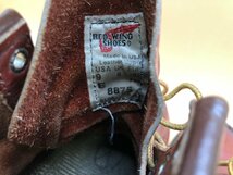 RED WING レッドウイング 8875 ブーツ サイズ:9E モックトゥー ワークブーツ☆良品☆[76-0105-O3]_画像7