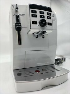 ■展示品未使用 DeLonghi デロンギ コンパクト全自動エスプレッソマシン マグニフィカS （白）ECAM23120WN■