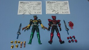 S.H.Figuarts フィギュアーツ 仮面ライダーオーズ/OOO タトバ タジャドル 2体セット 中古 送料無料 バンダイ