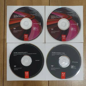 Adobe Creative Suite 5 CS5 Master Collection Mac 4枚組