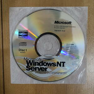 Microsoft Windows NT Server Version 4.0 Disc1 only 