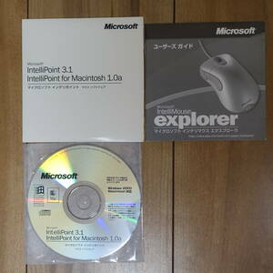 Microsoft IntelliPoint 3.1 for Windows / IntelliPoint for Macintosh 1.0a マウスソフトウェア