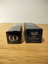 新品 Dior ディオール ルージュディオール　口紅 253　 ローズフィーライン サテン 定価5500円 リップ クリスチャンディオール マキシ_画像3