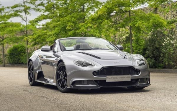 阿斯顿·马丁 Vantage GT12 Roadster 绘画风格壁纸海报 特大宽版 921 x 576mm(可移除贴纸类型) 003W1, 车, 摩托车, 汽车相关商品, 其他的