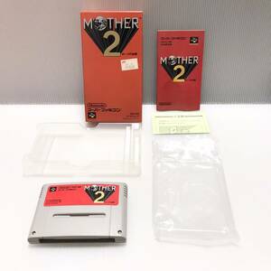 【1円】ゲームソフト MOTHER2 ギーグの逆襲 マザー2 箱付き 取扱説明書付き スーパーファミコン スーファミ SFC ジャンク品扱い