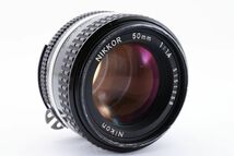 人気単焦点☆Nikon ニコン Ai-S NIKKOR 50mm F1.4 フードHS-1_画像4