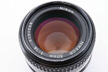 人気単焦点☆Nikon ニコン Ai-S NIKKOR 50mm F1.4 フードHS-1_画像10