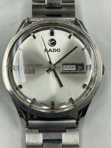 24.稼働品・RADO daymaster 999 ラドー デイマスター 自動巻き デイデイト メンズ 腕時計//DO370