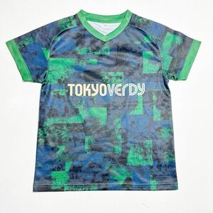 東京ヴェルディ VERDY オフィシャル official 柄 応援用シャツ ドライシャツ 130cm