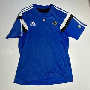 福島選抜 U-16 支給 着用 アディダス adidas ユニフォーム プラクティスシャツ